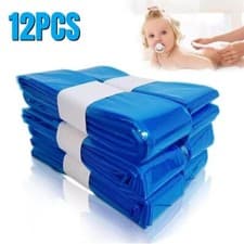 Image of Nappy Disposal System Refill Cassettes Wrappers Bag Sacks Pack Bin Bags 12pcs