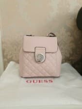 Image of BNWT GUESS DESIGNER BACKPACK INCLUDING DUST BAG 100% GENUINE7o