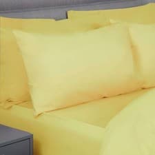 Image of Belledorm Easycare Polycotton Percale 200 Thread Count 11 Inch Deep Fitted Sheet