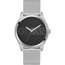 Image of Mens Wristwatch GUESS REPUTATION GW0710G1 Stainless Steel Mesh Black