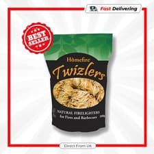 Image of Homefire Twizlers Natural Firelighters 300g Wood Wool Fire Starter