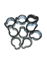 Image of Single ear o clips 7.5 - 8.5mm pack of 9 (O-STK)