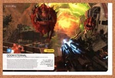 Image of Doom Eternal PS4 Original 2019 Ad - Video Game Display Review Promo