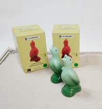 Image of Le Creuset Pie Bird 9cm 3.1/2" Rosemary Green Gradation Stoneware NEW