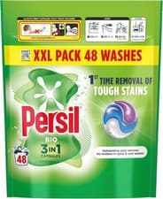 Image of Persil Bio 3 in 1 Washing Capsules 1st time removal of tough stains outstanding
