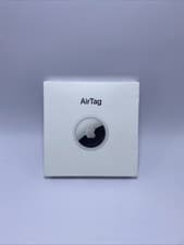 Image of APPLE AirTag Bluetooth Tracker (1-Pack) - White | SEALED OPEN | NEVER USED