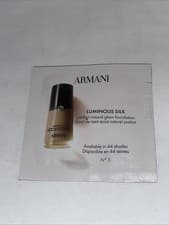 Image of ARMANI Luminous Silk Foundation - Shade 5 NEW FORMULA - 1ml - Genuine