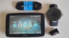 Image of TomTom GO Basic SAT NAV Large 6'' Free Lifetime UK & Europe Maps Traffic WIFI
