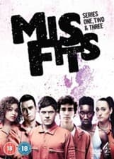 Image of Misfits, Series 1-3 (18) DVD Brand New UK Release Genuine Fast Region 2 PAL New