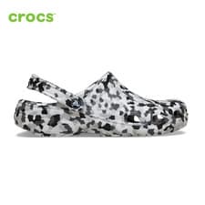 Image of NEW CROCS Classic Confetti Clog 212462 Black / White UNISEX SIZE