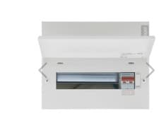 Image of 10 Way Hager Consumer Unit with 100 amp Mainswitch