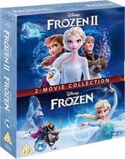 Image of FROZEN DVD DOUBLE PACK PART 1 and 2 WALT DISNEY MOVIE FILM COLLECTION BLU RAY