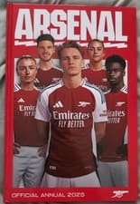 Image of Official Arsenal FC Football Club 2025 Annual by Grange Hardback NEW