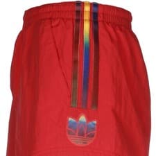 Image of adidas Shorts. Originals Adicolor 3D Trefoil running. Scarlet-UK 8 adidas 34 New