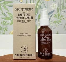 Image of Youth To The People 15% Vitamin C + Caffeine Energy Serum 30ml AUTHENTIC NIB