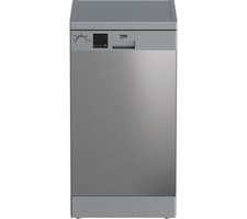 Image of BEKO DVS04X20X Slimline Dishwasher - Stainless Steel - REFURB-C - Currys