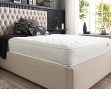 Image of Aspire Essentials Bonnell Comfort Mattress Medium Soft Cool Sleep * UK Made *