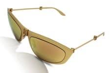 Image of Givenchy Sunglasses Women's GV7208/S 001/SQ Yellow Gold/Gold