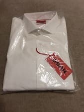 Image of Hugo Boss Men's white Erriko Extra Slim Large 41 Shirt BNWT