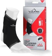 Image of Ankle Brace Support Compression Sleeve Small Right Foot Sports Injury