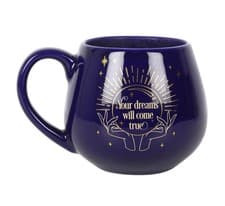 Image of Blue Fortune Teller Colour Changing Mug Mystical Crystal Ball Tea Coffee Witchy