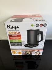Image of Ninja KT200UK Perfect Temperature Kettle – Black/rapid boil/temp control/gift