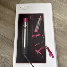 Image of Dyson Airwrap Velvet Travel Pouch Case Cover Bag Black Pink Navy