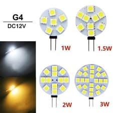 Image of 1-10 X LED G4 Bulbs Lamps 1W 1.5W 2W 3W SMD light Cool White/Warm White DC 12V