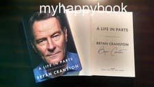 Image of SIGNED A Life in Parts by Bryan Cranston, Breaking Bad TV show, new autographed