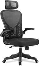 Image of Ergonomic Office Chair, Mesh High Back Headrest Adjustable Armrest 150KG