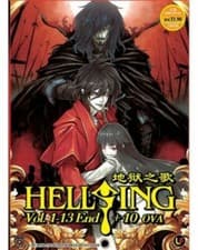 Image of Anime DVD HELLSING Complete TV Series (1-13 End + 10 OVA) ENGLISH DUB Box Set