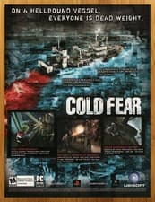 Image of 2005 Cold Fear Playstation 2 PS2 Xbox Print Ad/Poster Retro Video Game Promo Art
