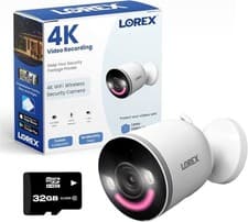 Image of 4K Spotlight Indoor/Outdoor Wi-Fi 6 Security Camera with Smart Security Lighting
