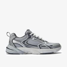 Image of Clarks Boys Crafton Move Older Grey Combination Trainers Textile Casual