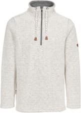 Image of Trespass Hoodie / Sweatshirt Falmouthfloss - Male Casual Sweater Off White