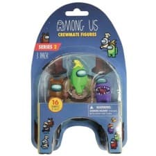 Image of Among Us 3 Pack of Crewmate Random Set Figures Series 2 - 1 Sent At Random New