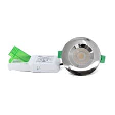 Image of Fire Rated LED Downlight Recessed Dimmable Dual Wattage 5/8W 4CCT IP65 Spotlight