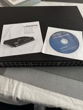Image of Linksys LGS352MPC 48 Port Gigabit Network PoE+ Switch @ 740W with 4 x 10G Upli