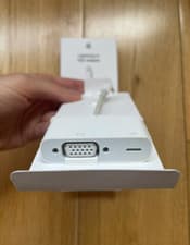 Image of Genuine Apple Lightning to VGA Adapter, Iphone, Ipad, Ipod - With Original Box