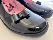 Image of Start Rite Giggle Girls School Shoes Black Patent BNIB Free P&P