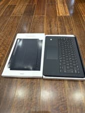 Image of Samsung Galaxy Tab S9 + EF-DX815 Black Book Cover Backlit Keyboard Touchpad