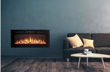 Image of Adam Orlando Inset / Wall Mounted Electric Fire, 42 Inch