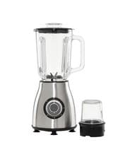 Image of 1.5L 500W Stainless Steel Blender - 5 Speeds, Pulse, Easy-Pour Jug