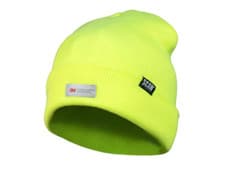 Image of Scan SCAHVBEAN Hi-Vis Yellow Beanie Hat | Yellow
