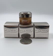 Image of 3 x La Mer Genaissance De La Mer The Concentrated Night Balm 3ml Each Total 9ml