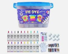 Image of Winsons Tie Dye Kit 20 Colors | Diy Fabric Art Set For Kids Craft Fun Activity
