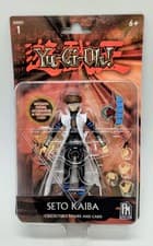 Image of Yu-Gi-Oh! Action Figure Seto Kaiba Collectable Figure & Card Official Brand New