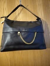 Image of Karen Millen Soft Leather Chain Leather Bag Unused/Original Karen Millen Bag New