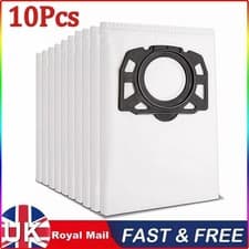 Image of 20 Pack Fleece Cloth Dust Bags fit Karcher WD2 PLUS WD3 KWD1 KWD3 WD3 Wet & Dry