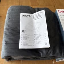 Image of Beurer HD75 180 x 130cm Electric Heated Overblanket - Taupe (424.00)